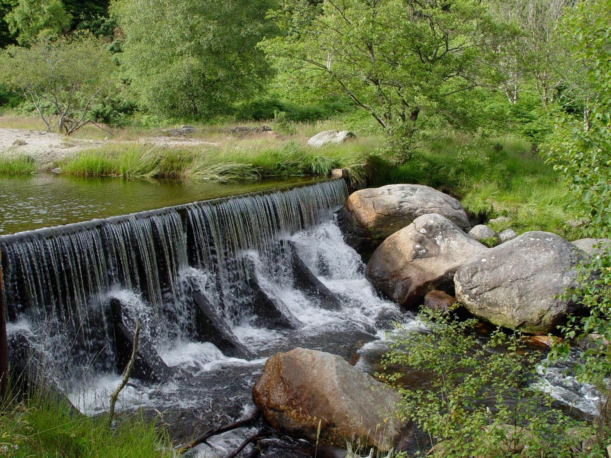 Glendalough International Youth Hostel Laragh Exterior foto The river at the foot of the village